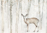 Hert in het bos Fotobehang 14911