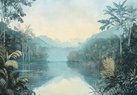 Jungle Meer Fotobehang 15543
