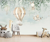 Luchtballon Babykamer Fotobehang 15199