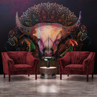 Mandala Bull Fotobehang 14309