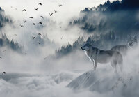 Wolf Fotobehang 12395