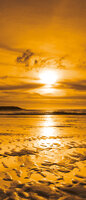 Sea Beach Sand Landscape Deurposter Fotobehang 261VET