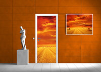 Flowers Flower Floral Deurposter Fotobehang 414VET