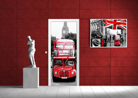 London Deurposter Fotobehang 059VET