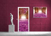 Pink Avenue Deurposter Fotobehang 2378VET