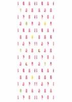 KEK Behang 054 Fruity Popsicles WP-054 (Met Gratis Lijm)