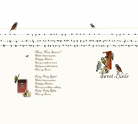 BN Wallcoverings Cool Dudes &amp; Funky Girlz 30004 SweetBirds