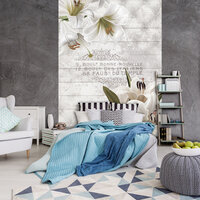 Lilies and White Elegance Fotobehang 10051VEA