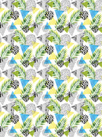 Triangles and Leaves Fotobehang 10751VEA