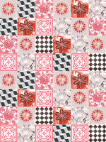 Pink Tiles Mosaic Fotobehang 10703VEA