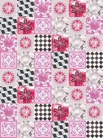 Pink Tiles Mosaic Fotobehang 10709VEA