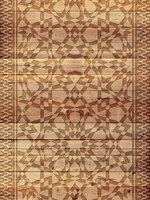 Ornament on Wooden Planks Fotobehang 10717VEA