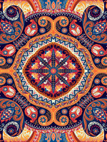 Folk Pattern Fotobehang 10142VEA