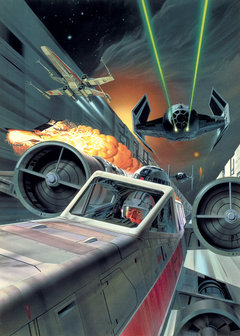 Star Wars Classic Death Star Trench Run DX4-042