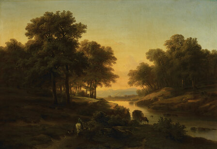 Rijksmuseum Landschap Alexandre Calame RM57 (Met Gratis Lijm)