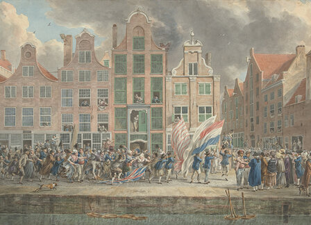 Rijksmuseum Anti-Engelse Demonstratie Rotterdam RM61 (Met Gratis Lijm)