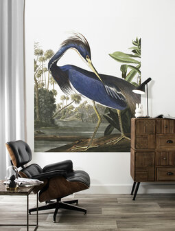 KEK Wallpaper Panel Louisiana Heron PA-011 (Met Gratis Lijm)