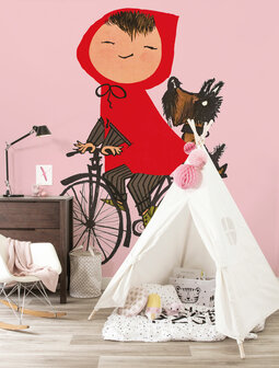 KEK Riding my Bike pink WS-037 (Met Gratis Lijm)