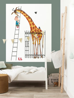 KEK Wallpaper Panel Giant Giraffe PA-024 (Met Gratis Lijm)