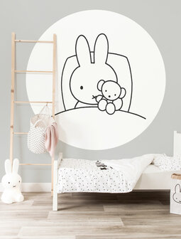 KEK Wallpaper Circle Miffy sleep CK-031 (Met Gratis Lijm)