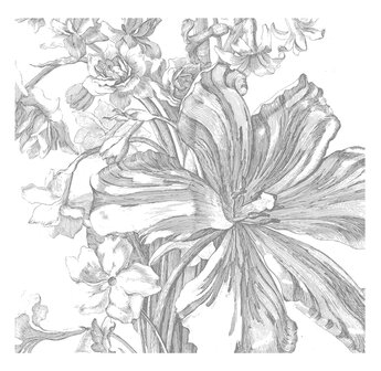 KEK Amsterdam Engraved Flowers II WP-332 (Met Gratis Lijm)