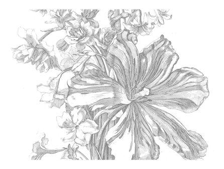 KEK Amsterdam Engraved Flowers II WP-336 (Met Gratis Lijm)