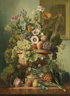 Rijksmuseum Stilleven met bloemen Eelke Jelles Eelkema RM7 (Met Gratis Lijm)