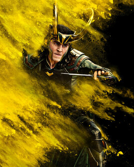 Komar Loki Yellow Dust IADX4-100