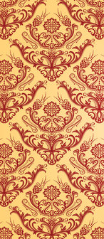 Pattern Abstract Vintage Deurposter Fotobehang 516VET