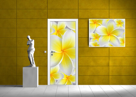 Flowers Deurposter Fotobehang 033VET