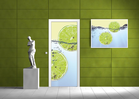 Limes Deurposter Fotobehang 109VET