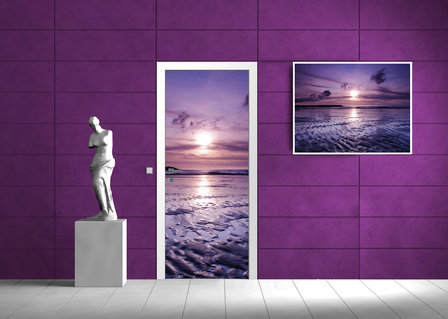 Sunset  Deurposter Fotobehang 122VET