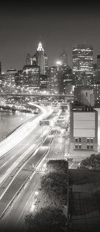 New York Brooklyn Bridge City Deurposter Fotobehang 203VET