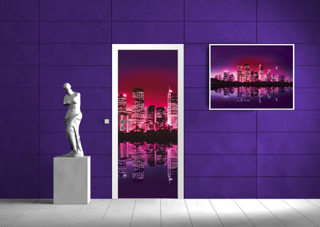 City Urban Deurposter Fotobehang 220VET