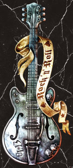 Guitars Rock Heavy Metal Deurposter Fotobehang 1084VET