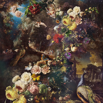 BN Wallcoverings Dutch Masters / No Limits 30723 Floral fantasy