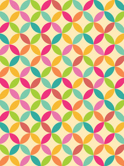 Colourful Pattern Fotobehang 10693VEA