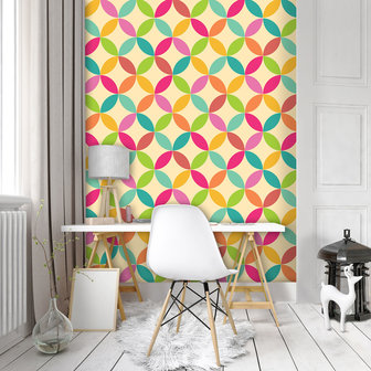 Colourful Pattern Fotobehang 10693VEA