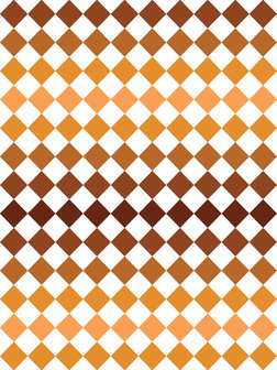 Brown Tiles Mosaic Fotobehang 10698VEA