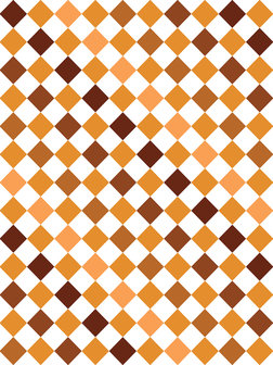 Brown Tiles Mosaic Fotobehang 10699VEA