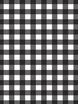 Black and White Chequer Fotobehang 10680VEA