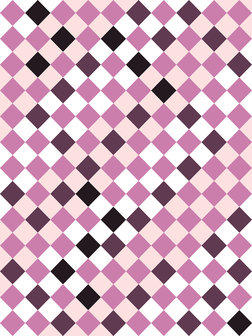 Purple Tiles Mosaic Fotobehang 10711VEA