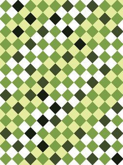 Green Tiles Mosaic Fotobehang 10715VEA