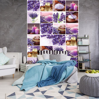 Lavender Collage Fotobehang 10450VEA