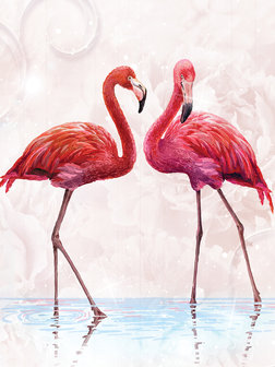 Pink Flamingos Fotobehang 10199VEA