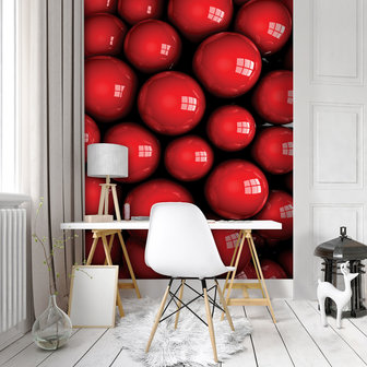 Red Balls Fotobehang 10208VEA