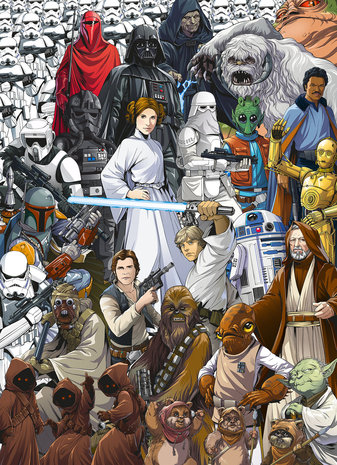 Star Wars Classic Cartoon Collage 4-4111