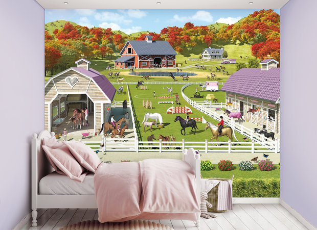 Walltastic Horse and Pony Stables 41738