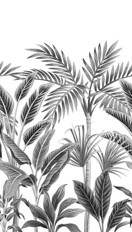 Dutch Wallcoverings Tropical Forest  One Roll One Motif - Grandeco A40801