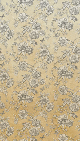 Dutch Wallcoverings Mimosa  One Roll One Motif - Grandeco SN6001